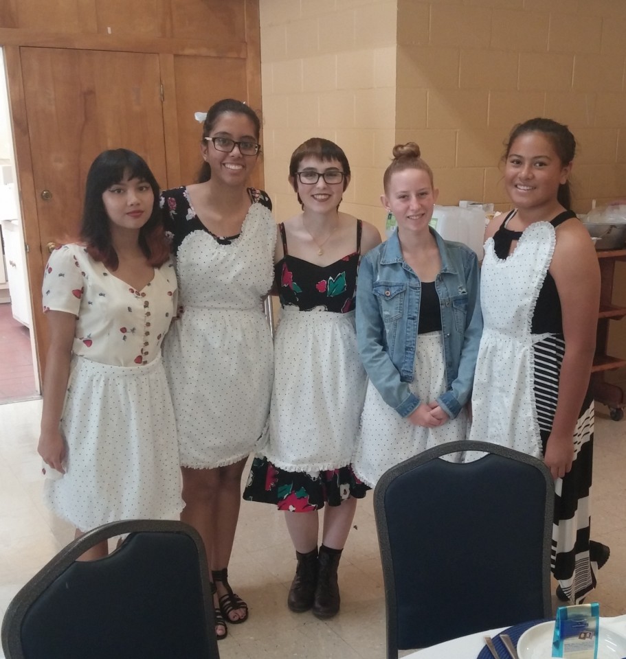Hostesses for the Day. Hostesses for the Day.